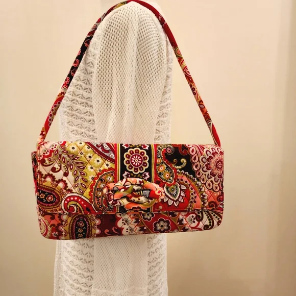 Shoulder Bags Vera Bradley Orange Purse Vera Bradley “knot